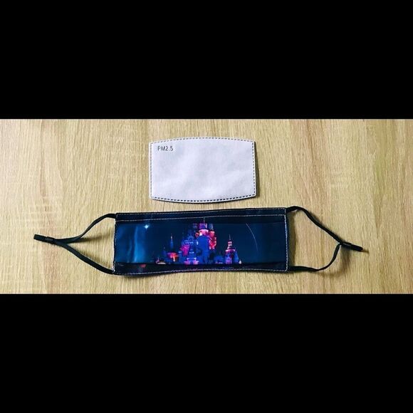 NEW … DISNEY Face Mask With PM2.5 Carbon Filter - Picture 1 of 3